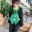 Ba lô trẻ em CHEESELY Phim hoạt hình khủng long có thể điều chỉnh Trẻ em Bé trai Bé gái Mẫu giáo Schoolbag