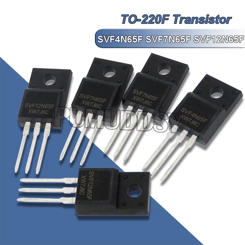 Set 10 Chip Linh Kiện Điện Tử SVF12N65F SVF4N65F SVF7N65F TO-220F ...