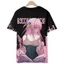 SY3 Bocchi The Rock Anime Áo Thun Tay Ngắn Top Cosplay Gotou Hitori Tee Thời Trang Thường Ngày 3D In Áo Sơ Mi Plus Kích Thước YS3