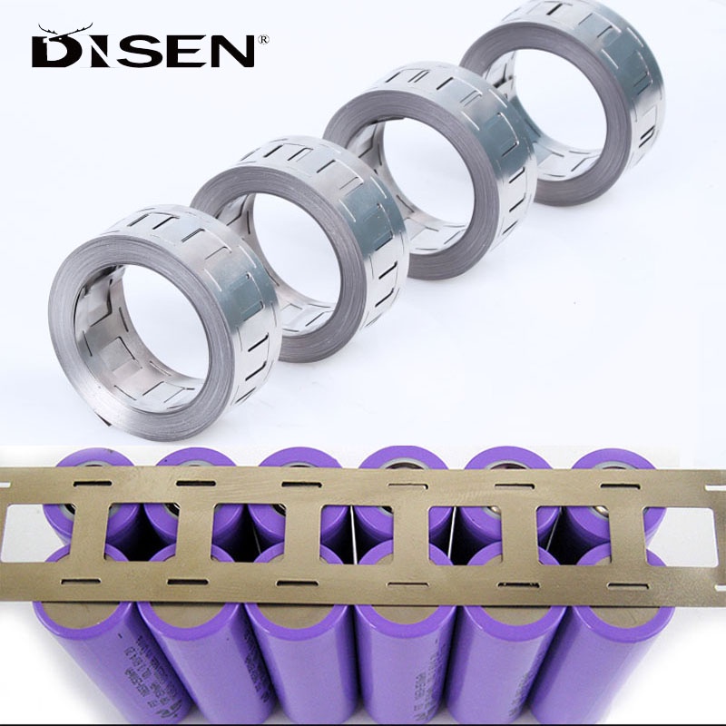 2 / 3 / 4 song song Pin Lithium Mạ Niken Dải Thép Tấm Niken Bộ Pin Kết Nối Pin Điểm Máy Hàn Tấm Niken