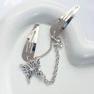 Nice Lưới Đỏ Dây Xích Ngôi Saọ - Kẹp Tóc Tính Cách Cho Cô Gái