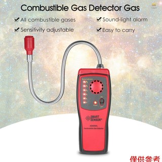 Thiết Bị Kiểm Tra Khí Gas Rò Rỉ Khí Gas Mini Cầm Tay Cảm Biến Thông Minh Có Đèn Và Âm Thanh