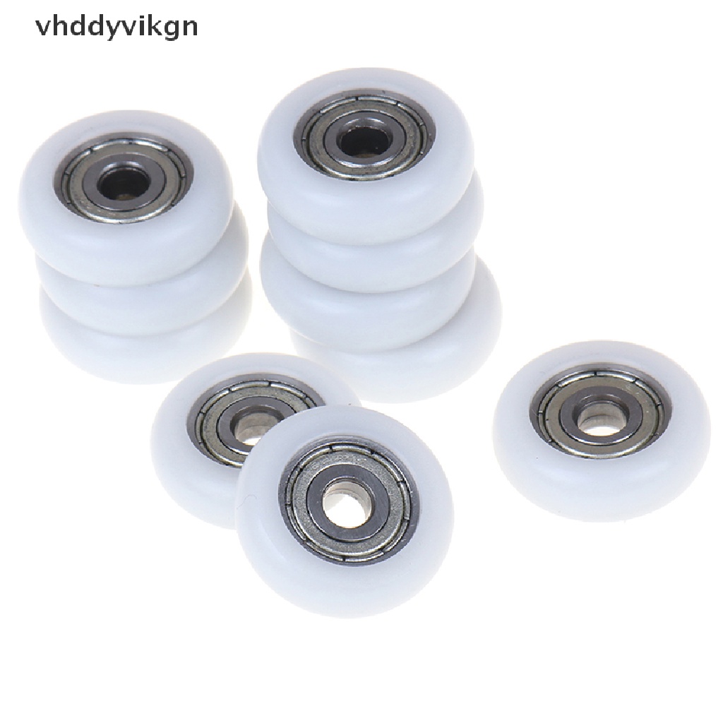 Set 2 / 5 / 10 Bánh Xe Lăn Bằng Nhựa Thay Thế Cho Cửa Nhà Tắm