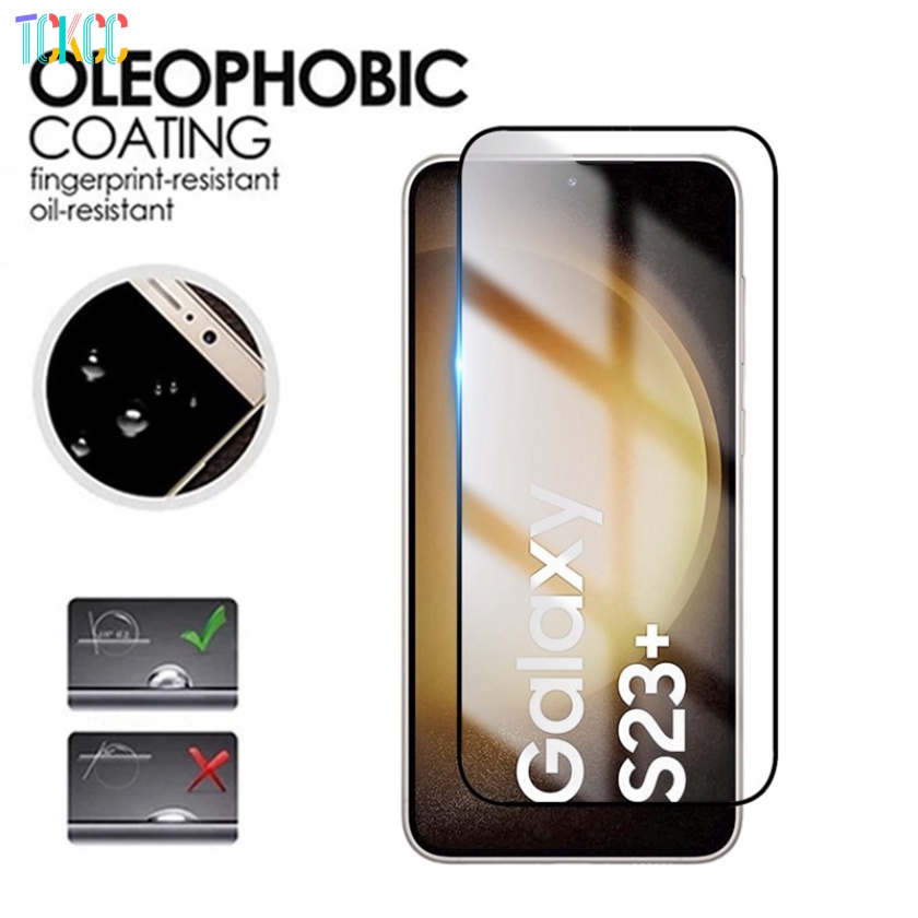 Kính Cường Lực Bảo Vệ Toàn Màn Hình Cho Samsung Galaxy S23 S22 S21 S20 Plus Ultra S20 S21 FE S10 Lite S10e S9 S10 Plus