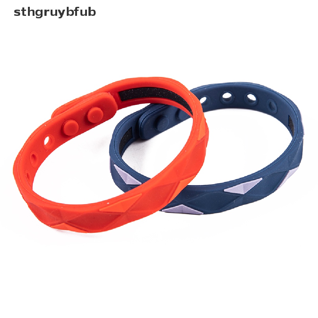 Vòng Tay Silicon Chống Tĩnh Điện Cân Bằng Năng Lượng Ion Âm Phong Cách Thể Thao Cho Cặp Đô