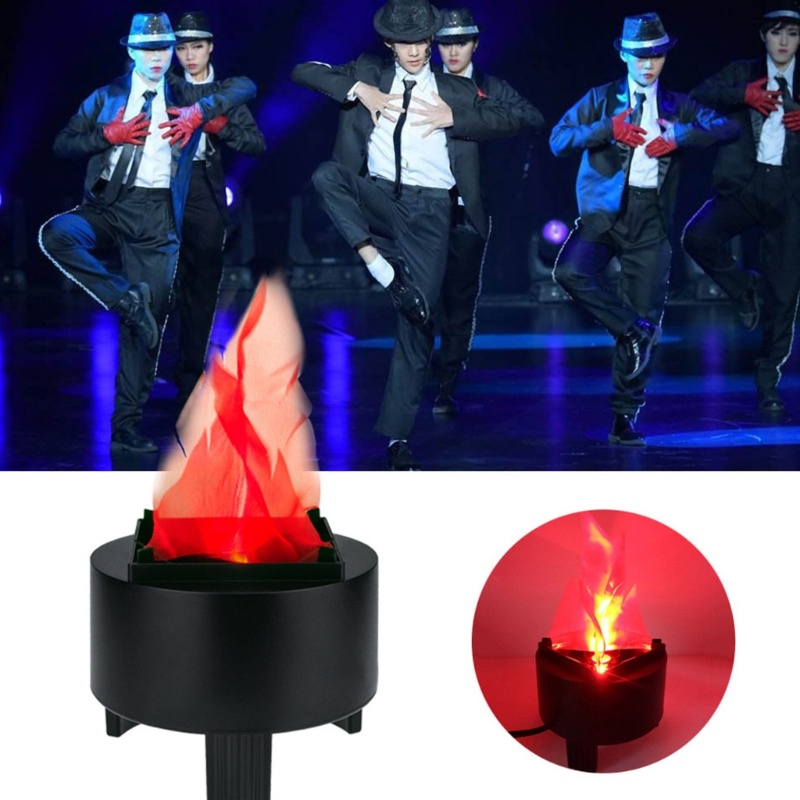 Pop đèn ngọn lửa giả điện lửa trại nhân tạo nhấp nháy ngọn lửa đèn bàn ngọn lửa thực tế hiệu ứng sân khấu ánh sáng hallowee
