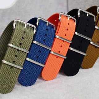 Dây Đeo Đồng Hồ Bằng Nylon Thoáng Khí Phong Cách Quân Đội Kích Thước 20mm 22mm Mới