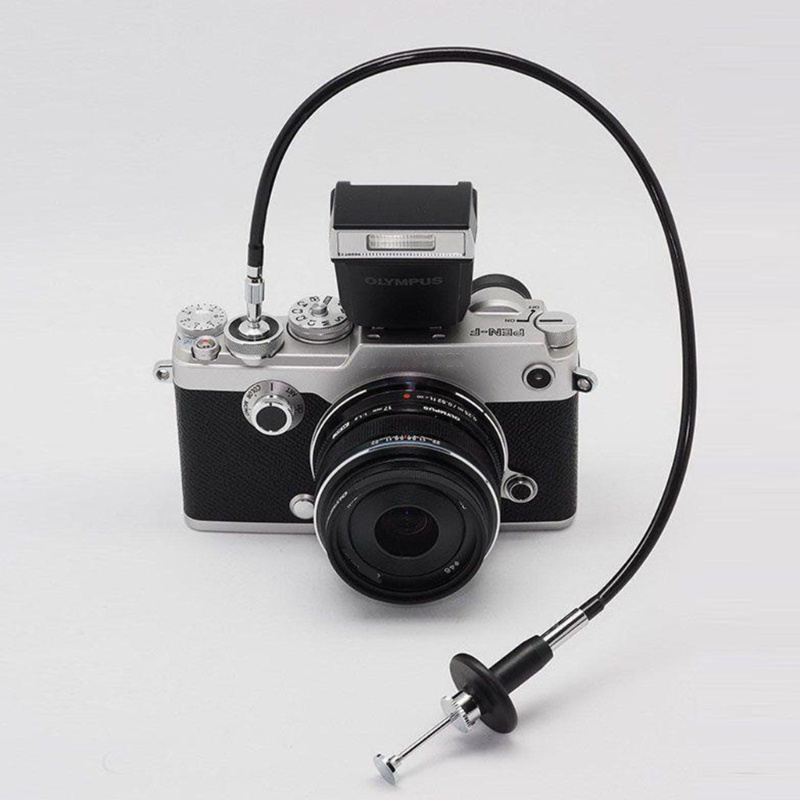 Ann Camera Remote Shutter Cable Release Vít Ren Dây - 40cm 70cm 100cm Chiều dài