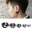 DELMER Nữ Vòng Bông Tai Đơn Giản Hip-hop Ear Stud Thiết Kế Niche Tinh Tế Tinh Tế Hình Học Bông Tai