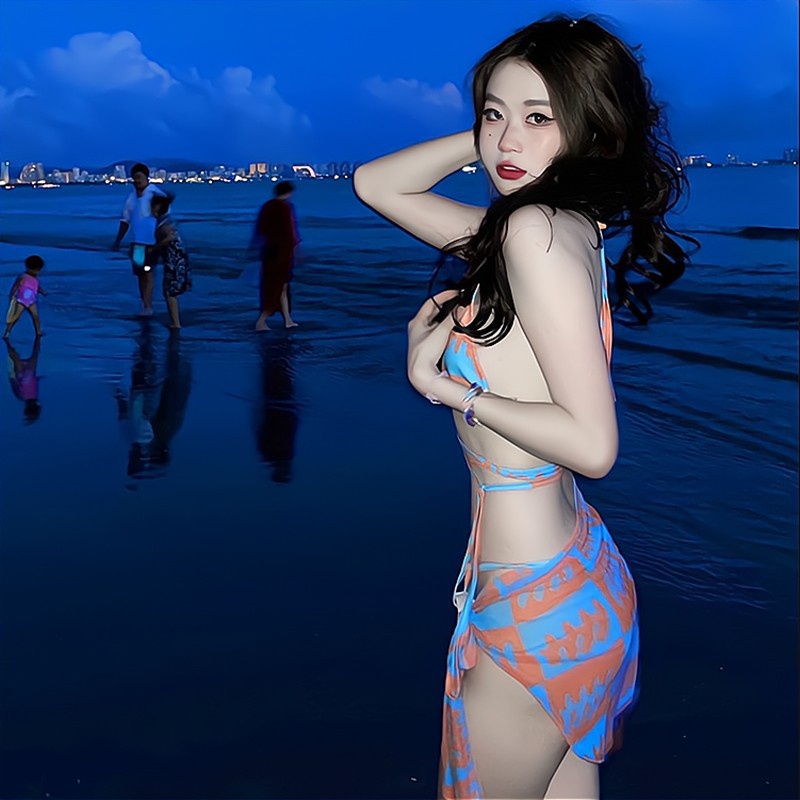 bikini moi tie nhuom thoi trang 2 manh bo do boi xlyzb005