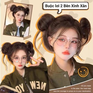 Búi Tóc Giả Buộc Lơi Phong Cách Hàn Quốc HaminStore
