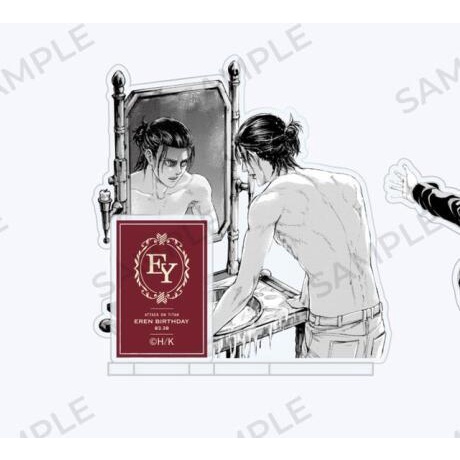 Anime Tấn Công Titan Acrylic Đứng Mẫu Búp Bê Levi Ackerman Eren Yeager Nhân Vật Hành Động Đồ Chơi Trang Trí Phòng Chơi Quà Tặng Shingeki no Kyojin