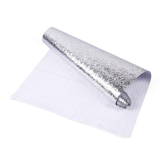 Cuộn giấy bạc dán bếp chống thấm, decal dán tường cách nhiệt bền đẹp tiện lợi