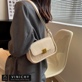 Túi xách nữ đeo chéo, đeo vai VINICHY, da đẹp, thời trang cao cấp size 22cm HA320