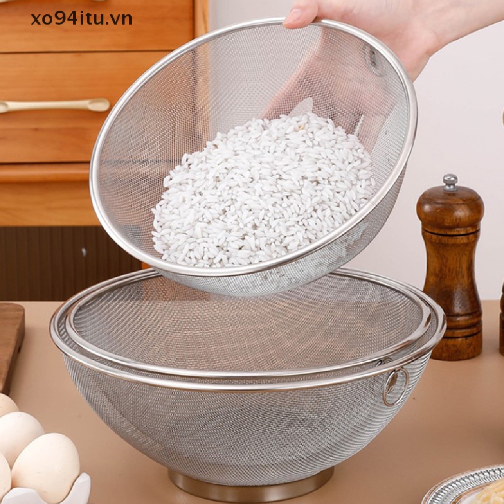 Rổ Rây Bột Bằng Thép Không Gỉ XOITU