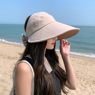 NCE Tấm Che Nắng Rỗng Mũ Che Mặt Mái Nhà Lớn Nữ Mũ Ngư Dân