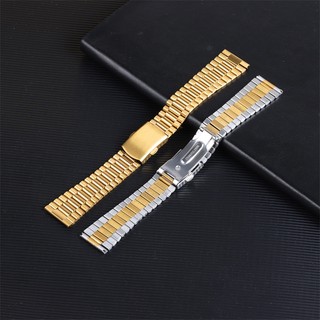 Dây Đeo Đồng Hồ Bằng Thép Mỏng Kích Thước 10mm 12mm 14mm 16mm Cho Nữ