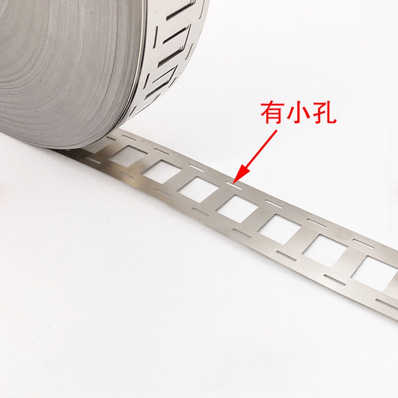 2 / 3 / 4 song song Pin Lithium Mạ Niken Dải Thép Tấm Niken Bộ Pin Kết Nối Pin Điểm Máy Hàn Tấm Niken