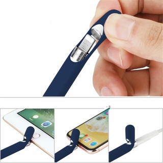 Ốp Silicon Mềm Nhiều Màu 4 Trong 1 Bảo Vệ Cho Bút Cảm Ứng iPad Apple Pencil Thế Hệ 1