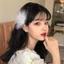 KIN Sweet Girls Kẹp Tóc Ngọc Trai Trang Trí Lông Tơ Tóc Barrettes Cho Thanh Thiếu Niên