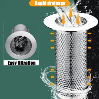 Dụng Cụ Lọc Rác Bồn Rửa Chén / Nhà Tắm Bằng Thép Không Gỉ Nhiều Kích Cỡ
