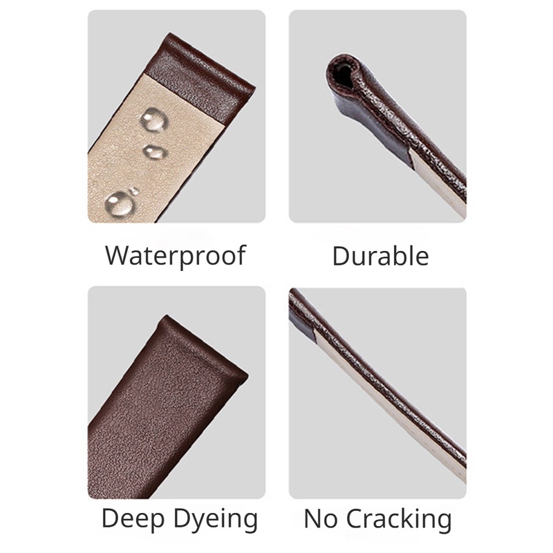 Dây Đồng Hồ Đeo Tay Chất Liệu Da Bò Mềm Siêu Mỏng 12 13 14 15 16 17 18 19 20 21 22mm