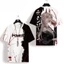 YB1 Cưa Xích Người Anime Áo Thun Nữ Tay Ngắn Top Cosplay Denji Power Unisex Tee Áo Sơ Mi Thời Trang Oversize 3D In Hình Thường Ngày T