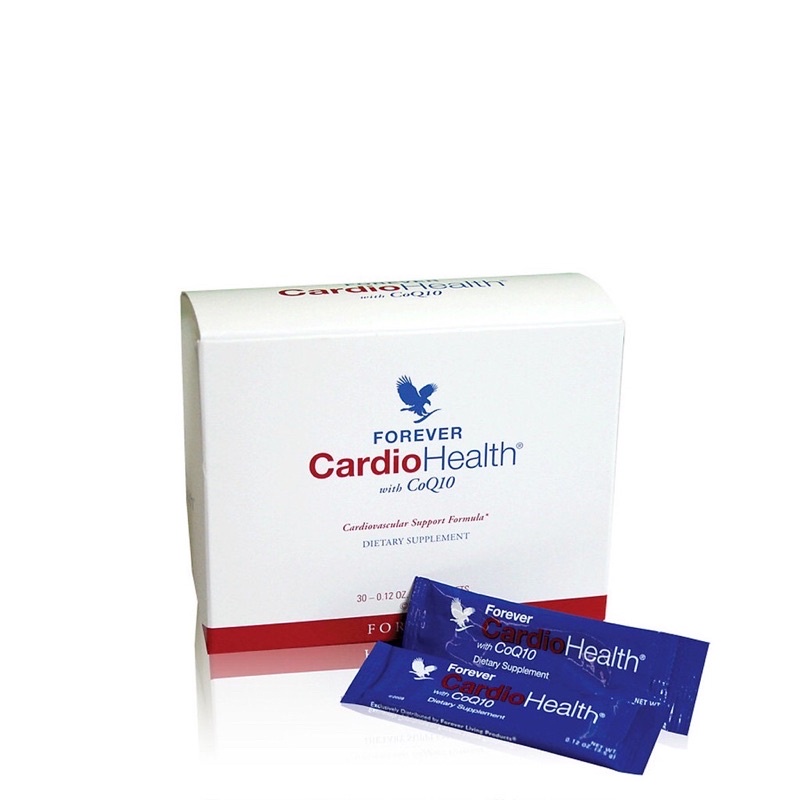 312Flp Hỗ Trợ Tim Mạch Lô Hội. Forever CardioHealth. Bổ Sung CoQ10, Hỗ Trợ Tim Mạch. 30 Gói/Hộp
