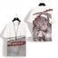 YB1 Cưa Xích Người Anime Áo Thun Nữ Tay Ngắn Top Cosplay Denji Power Unisex Tee Áo Sơ Mi Thời Trang Oversize 3D In Hình Thường Ngày T