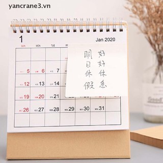 3.vn Giấy ghi chú ca rô màu trơn Tiện lợi cho văn phòng / trường học