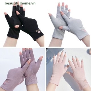 1 Đôi Găng Tay Chống Tia UV Bảo Vệ Móng Tiện Dụng