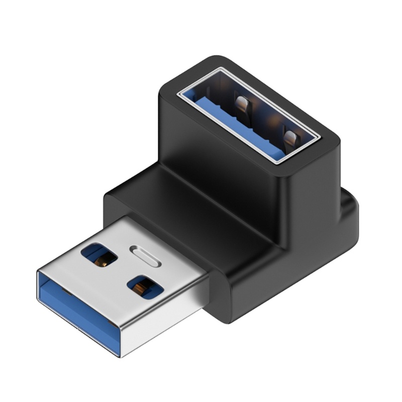 Đầu Nối Dây Cáp USB 3.0 Bẻ Góc 90o Dành Cho Notebook Laptop PC