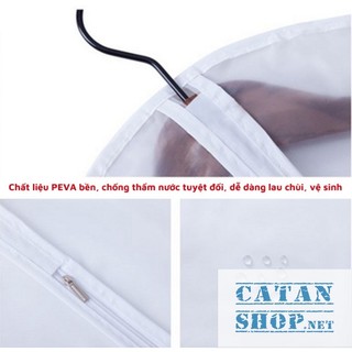 Bao trùm quần áo treo tủ chống bụi, nấm mốc, có khóa, chống thấm nước, sắp xếp tủ quần áo GD695-BAKhoa