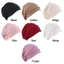BORAGETE Nữ Hồi Giáo Khăn Đầu Mũ Mũ Cotton Chemo Cap