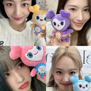 Bộ 9 Móc Khóa Hình Đồ chơi nhồi bông Jihyo Jively Tzuyu Tzuvely Nayeon