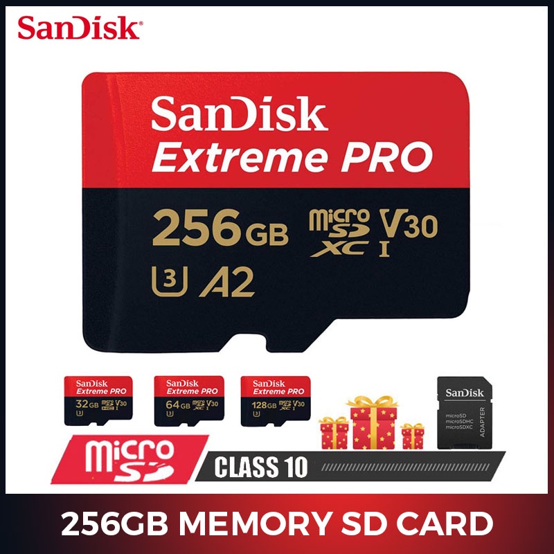 Thẻ Nhớ Sandisk Ultra Micro Sd Card 512Gb Pro U3 V30 Cho Máy Ảnh - Tàu  Thuyền 24H | Shopee Việt Nam