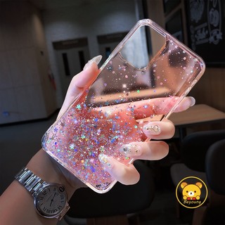 Ốp Điện Thoại TPU Mềm Trong Suốt Phối Kim Tuyến Cho Samsung Galaxy S20 Plus Ultra S20 + S20 FE A14 A04 A04E A54 M53 M33 M13 5G