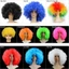 ESSENCEH Tóc Giả Nhiều Màu Sắc Khác Nhau Quà Tặng Chú Hề Cosplay Người Hâm Mộ Bóng Đá Carnival Tiệc Xoăn Tóc
