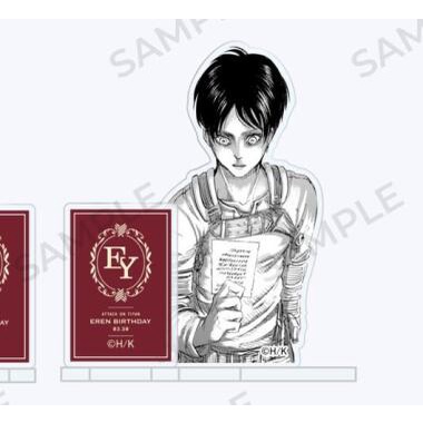 Anime Tấn Công Titan Acrylic Đứng Mẫu Búp Bê Levi Ackerman Eren Yeager Nhân Vật Hành Động Đồ Chơi Trang Trí Phòng Chơi Quà Tặng Shingeki no Kyojin