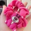 SQ Lotso Hoa sheadline Gấu Dâu Buộc Tóc Dây Kẹp Gấu Cao Su Cô Gái Hoạt Hình Phụ Kiện Dễ Thương