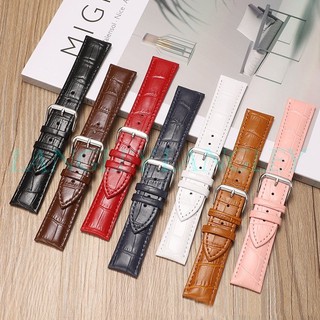 Dây Đồng Hồ Bằng Da Bò Thật 16mm-20mm 16 / 17 / 18 / 19 / 20 / 21mm