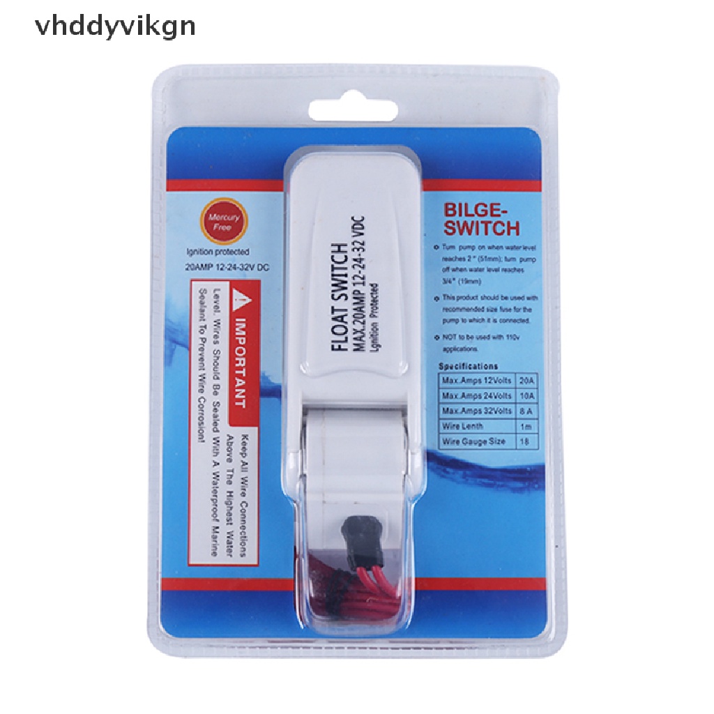Máy Bơm Chìm Tự Động VHDD 12V 1100GPH U7W6 Cho Tàu Thuyền