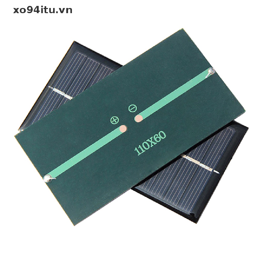 Bảng điều khiển năng lượng mặt trời XOITU 1W 5V DIY Bảng điều khiển Silicon năng lượng mặt trời nhỏ cho bộ sạc điện thoại di động Đèn gia đình Bảng tế bào năng lượng mặt trời VN