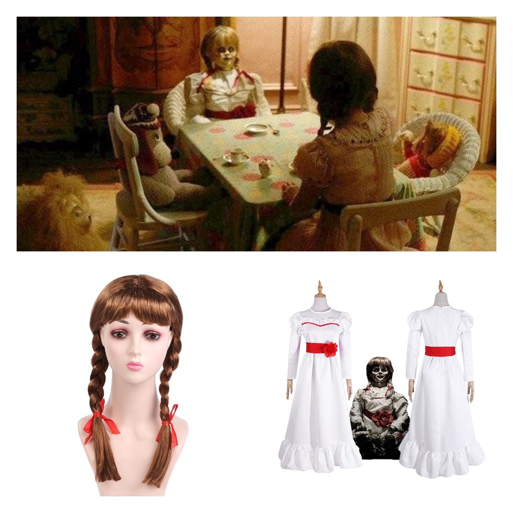 Annabell Tóc Giả Người Lớn Có Đuôi Ngựa Cho Trang Phục Hóa Trang Phụ Kiện