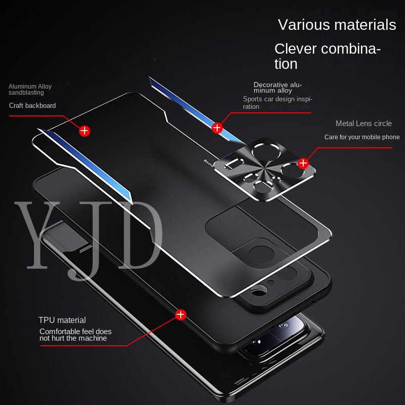 Ốp Điện Thoại Hợp Kim Nhôm Chống Sốc Toàn Diện Cho Xiaomi 13 Pro
