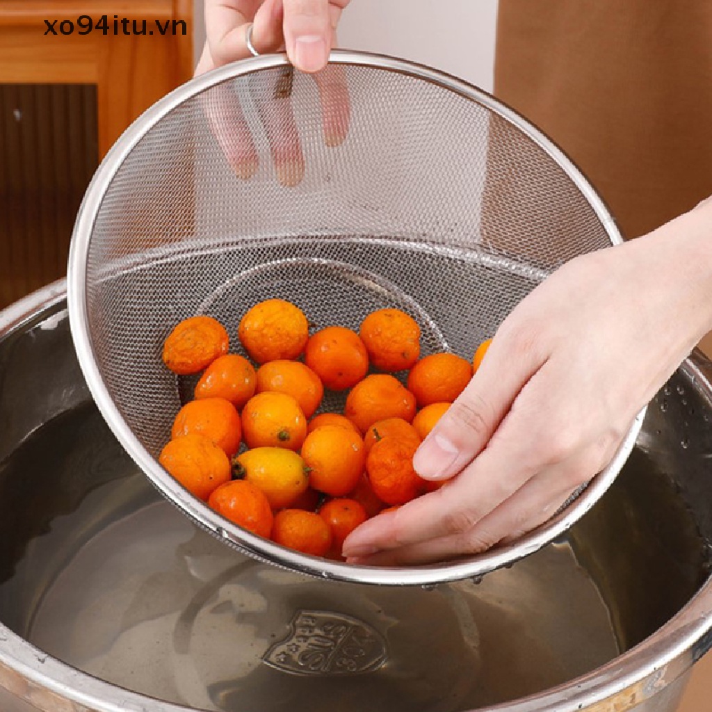 Rổ Rây Bột Bằng Thép Không Gỉ XOITU