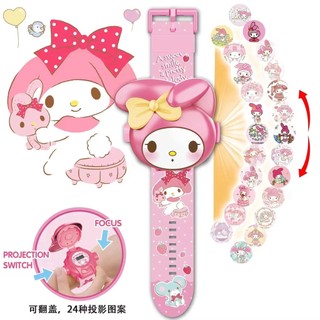 Đồng Hồ Điện Tử Họa Tiết Hoạt Hình Cho Bé 3-8 Tuổi