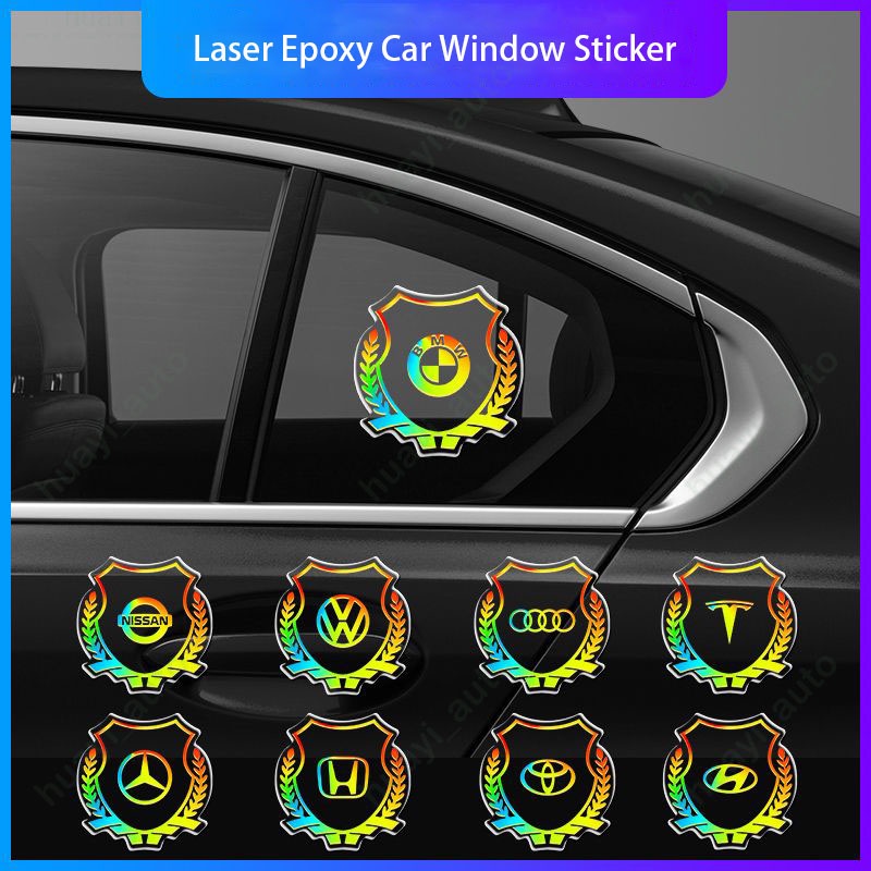Logo Dán Trang Trí Thân Xe Hơi Toyota Honda Mitsubishi Perodua Vinfast Jeep Nissan Lexus Proton Ford Bmw Chevrolet Mazda Audi Benz