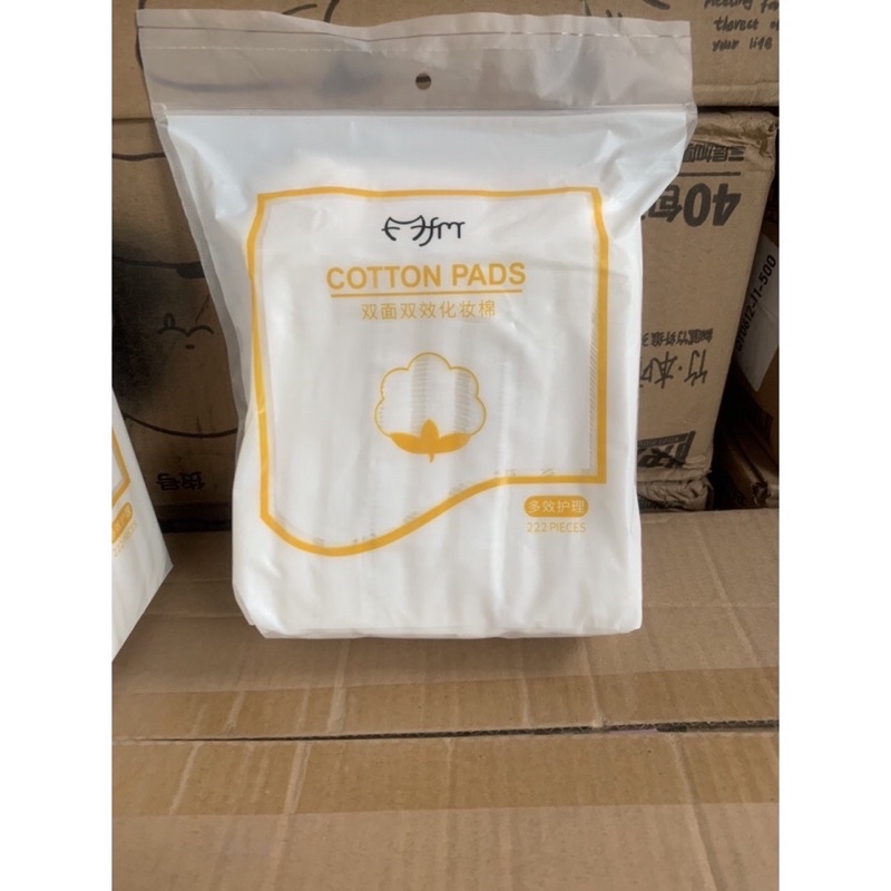 [ CHÍNH HÃNG] Bông tẩy trang 222 miếng - cotton pads