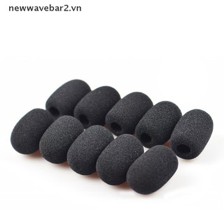 Bộ 10 micro xốp có kính chắn gió bảo vệ Meeg Mic